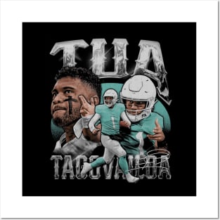 Tua Tagovailoa Miami Vintage Posters and Art